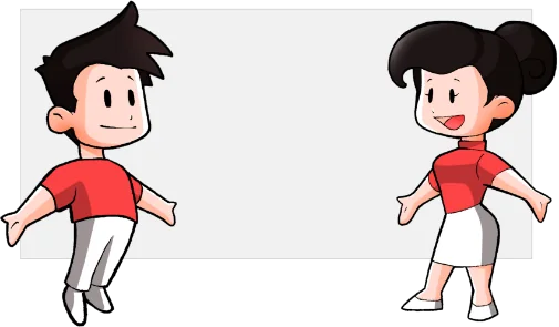 Personagens ilustrados do perfil INFP